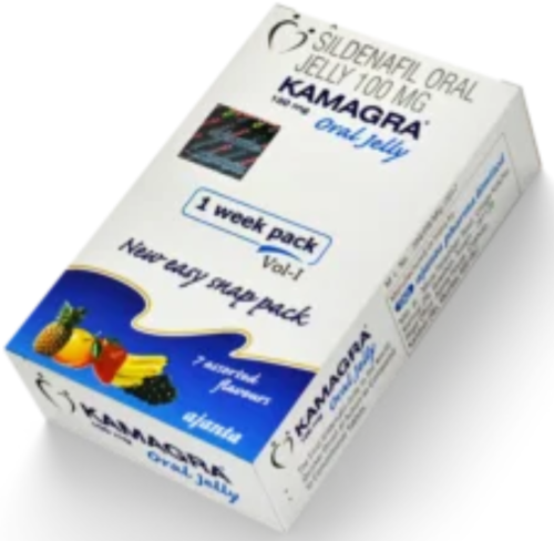 Kamagra Oral Jelly 100 mg (Sildenafil Citrate) For Impotence
