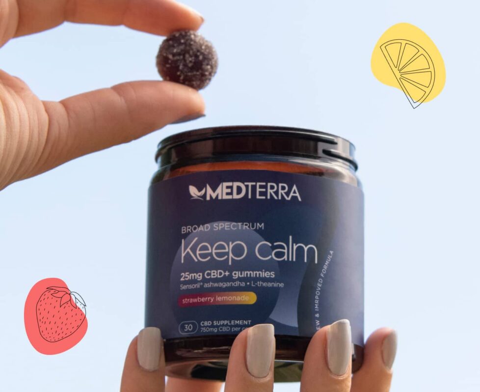 Medterra Keep Calm CBD Gummies Image