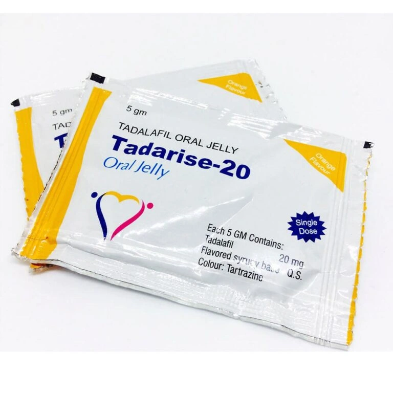 Tadarise 20 mg Oral Jelly Tadarise 20 mg Oral Jelly